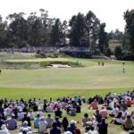 The par-4 6th hole at Los Angeles Country Club's North Course.