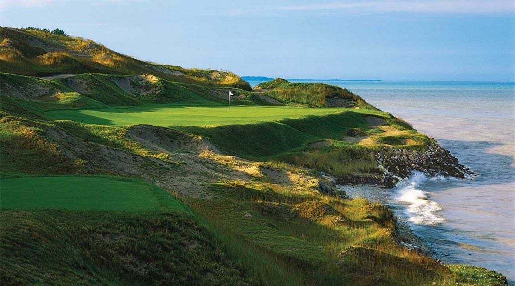 Whistling Straits in Wisconsin has hosted PGA Championships and will also host the 2020 Ryder Cup.