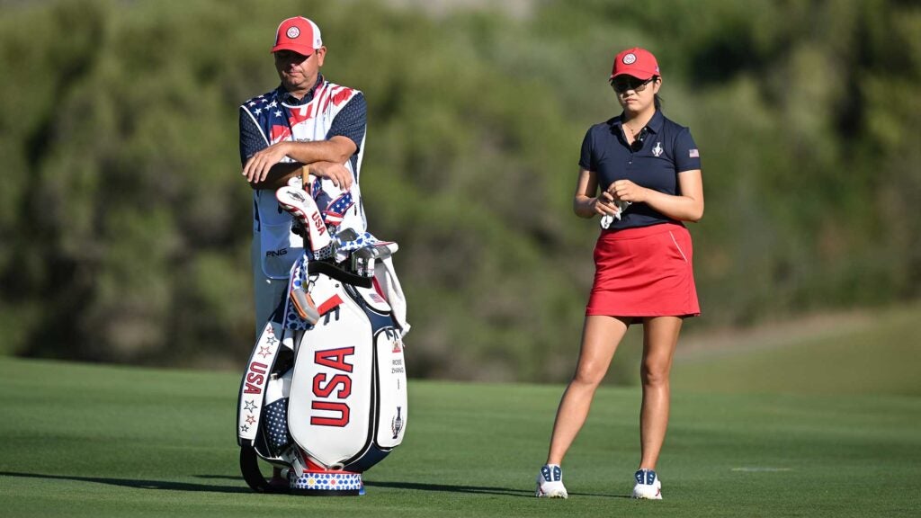rose zhang at solheim cup