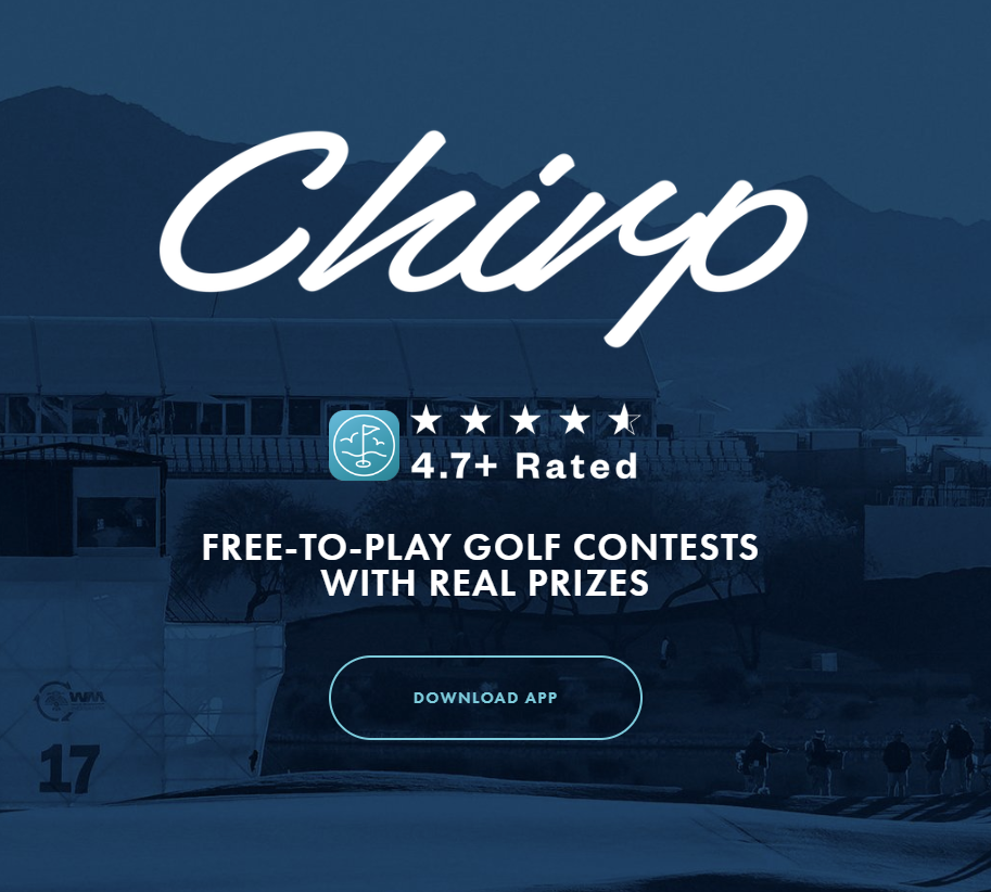 CHIRP GOLF APP FREE